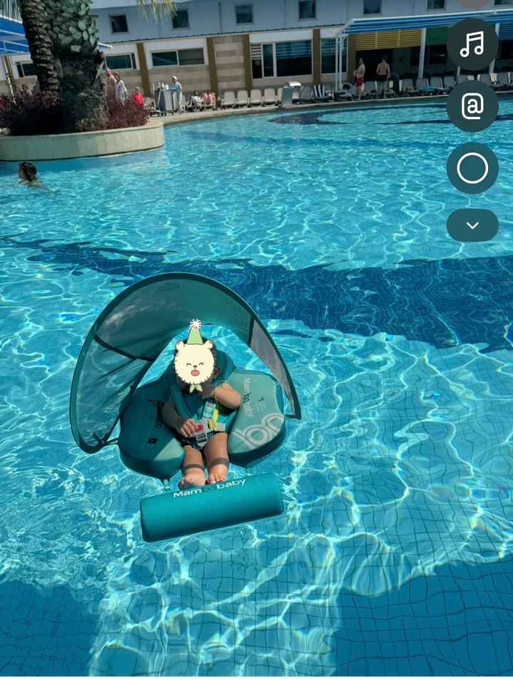 Mambobaby Çocuk Can Yeleği ve Gölgelik - Görsel 2