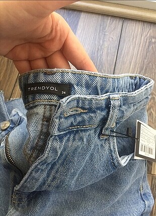 34 Beden Trendyolmilla wide leg jean