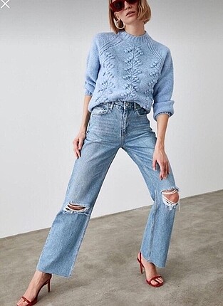 Trendyolmilla wide leg jean