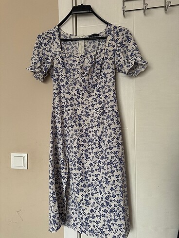 Shein çiçek desenli elbise