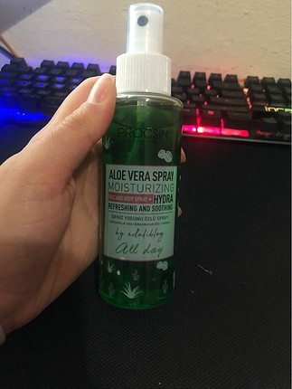Aloe veralı hdrya mist sprey