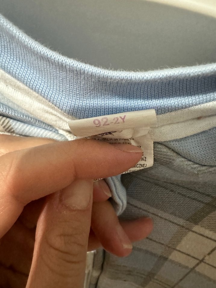 Erkek Bebek Gri Ekose Desenli Tulum - Görsel 2