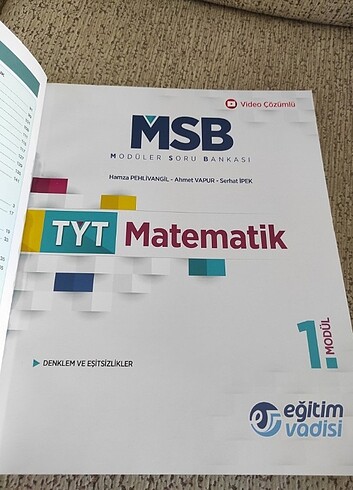 Eğitim Vadisi MSB TYT Matematik