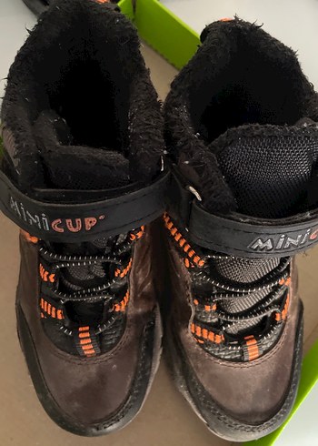 Kahverengi Erkek Çocuk Botları Velcro - Görsel 3