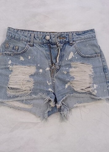Stradivarius jean/kot şort 