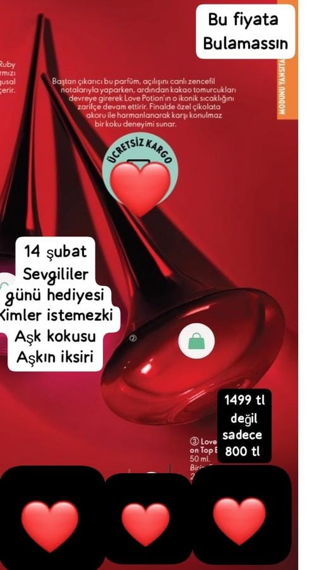 aşk iksiri love potıon parfüm oriflame - Görsel 3