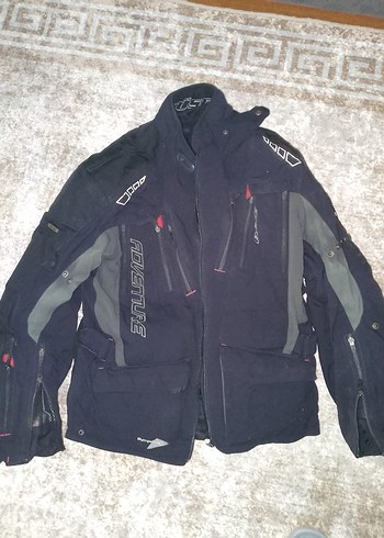Diger Siyah Fermuarlı Biker Mont