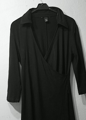 40 Beden siyah Renk Penye elbise 