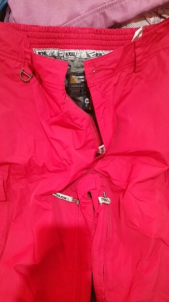 Kırmızı xl beden kayak pantolonu - Görsel 2