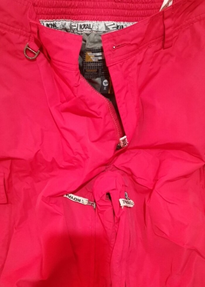 Kırmızı xl beden kayak pantolonu  - Görsel 2