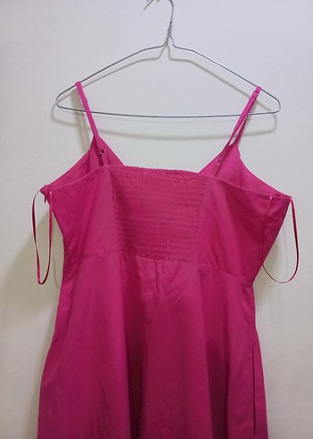 xl Beden pembe Renk Aeropostale Kadın Pembe Uzun Elbise