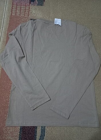 Defacto Erkek Slim Fit Uzun Kollu Basic Tişört