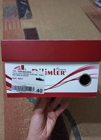 Dilimler Erkek Mavi Ayakkabı