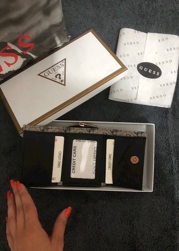 Guess Guess Bohem Tarzı Baskılı Kadın Cüzdan