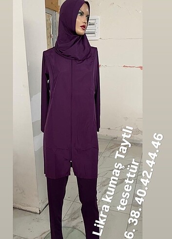 Taytlı tesettür haşema modelleri  - Görsel 5