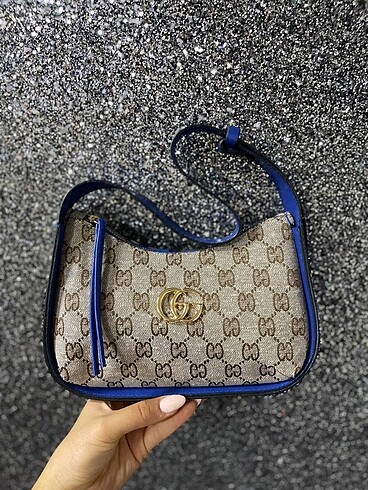 Beden mavi Renk Gucci Askılı Kadın Çanta