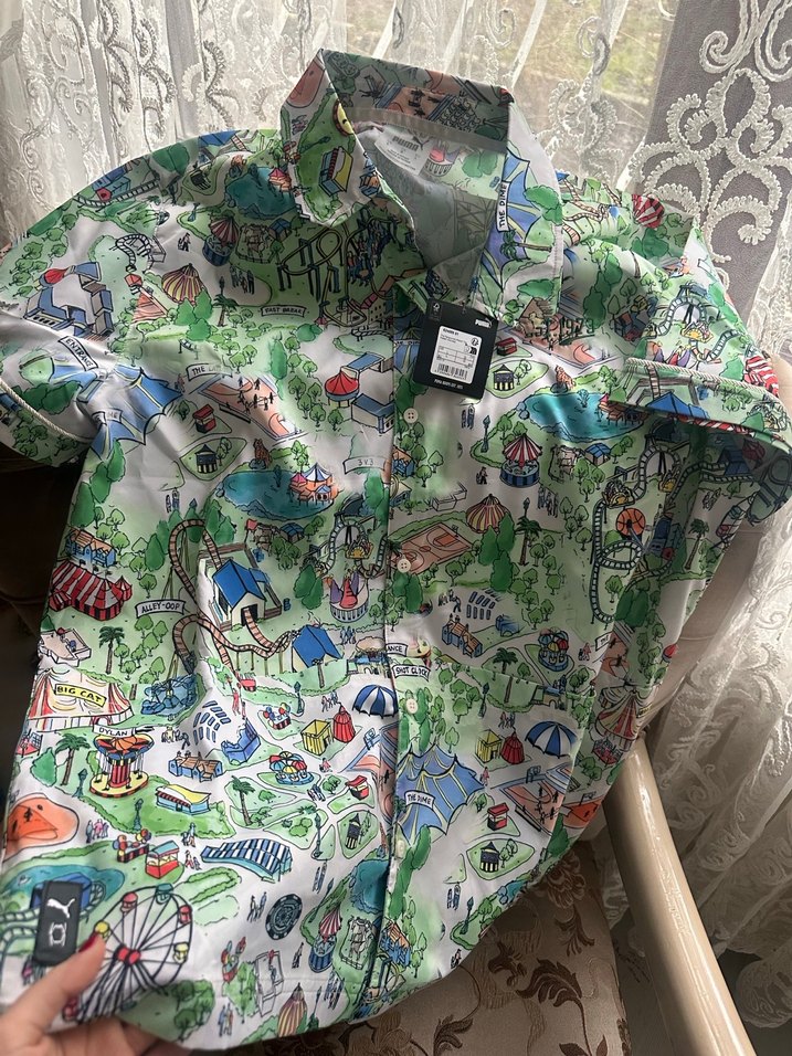 Puma The Fairgrounds Resort Gömlek - Görsel 3