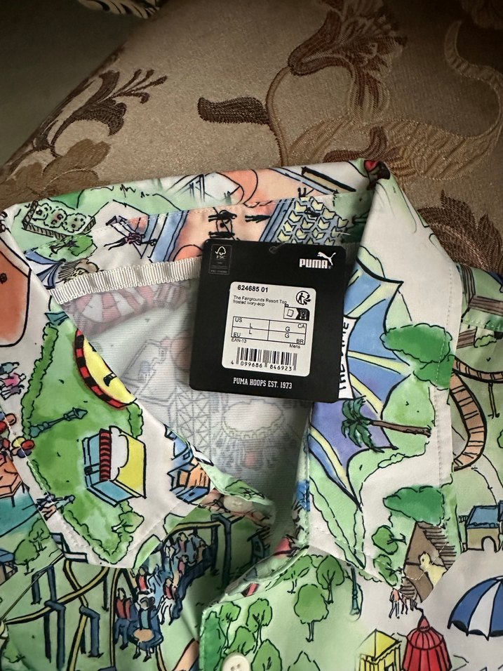 Puma The Fairgrounds Resort Gömlek - Görsel 5