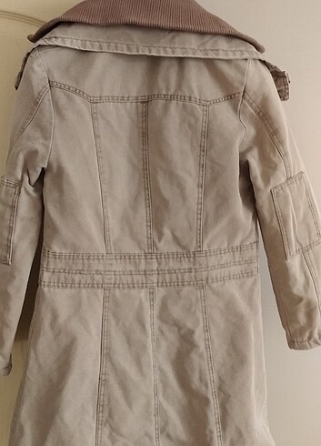 m Beden ten rengi Renk YENİ GİBİ KOT PARKA