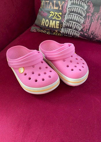 Pembe Kız Çocuk crocs terlik