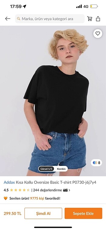 s Beden Oversize tshirt