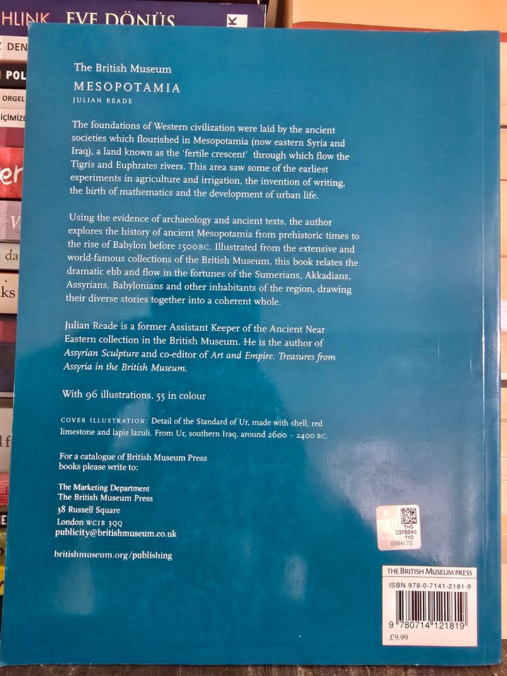 Mesopotamia - Julian Reade Kitabı - Görsel 2