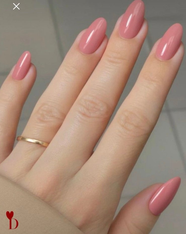 Pastel Pembe Takma Tırnak Seti - Görsel 2