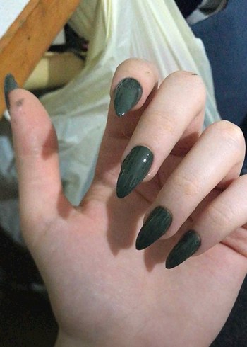 şeffaf badem Takma Tırnak Seti - Görsel 3