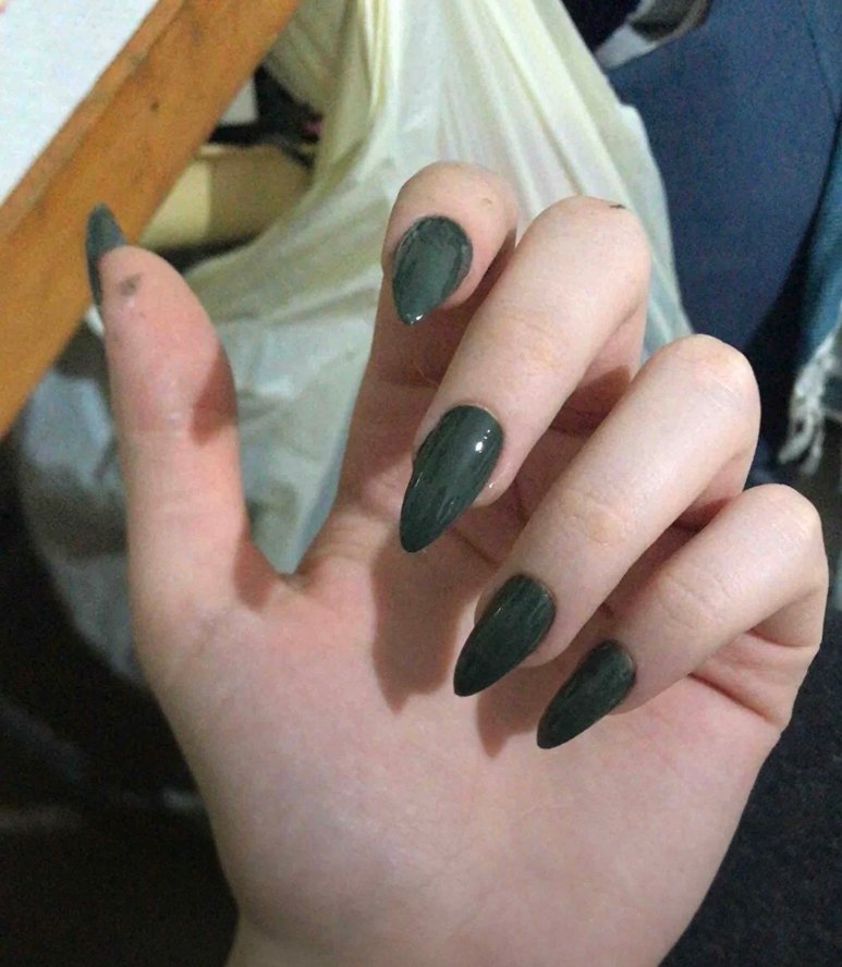 şeffaf badem Takma Tırnak Seti - Görsel 3