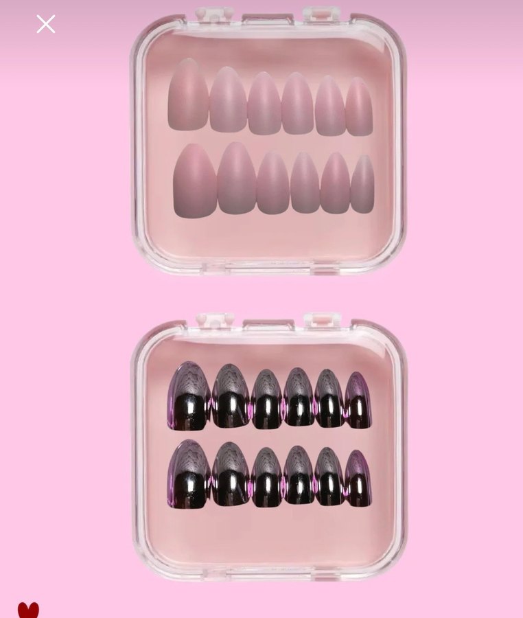 Parlak Pembe Tırnak Süslemeleri - Görsel 2