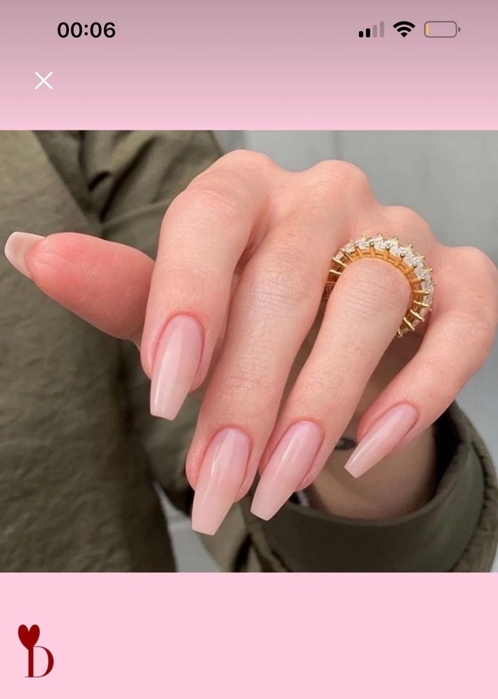 Pembe Pastel Takma Tırnak Seti ve Yapıştırıcı - Görsel 2