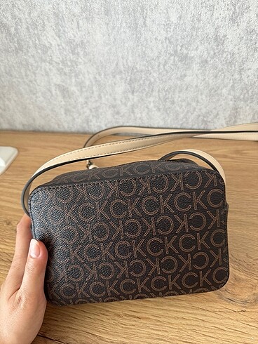 Beden kahverengi Renk Calvin Klein kahverengi kadın çapraz çanta