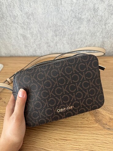Calvin Klein Calvin Klein kahverengi kadın çapraz çanta