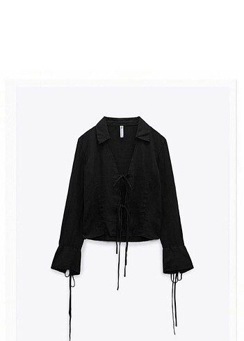 Zara Keten Bluz