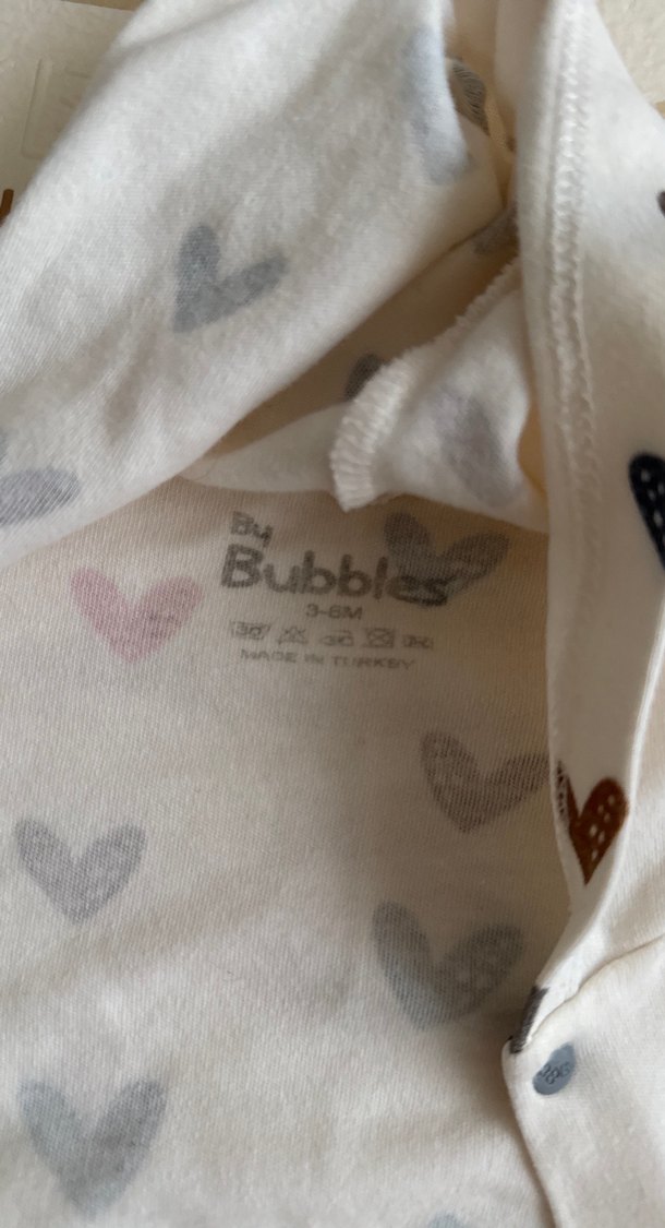 Kalpli Kız Uzun Kollu Kalp Desenli Takım - Görsel 5