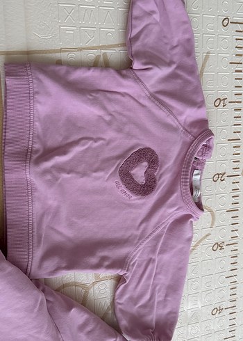 ZARA LİLA Nakışlı Uzun Kollu Bebek Kız Takımı - Görsel 6