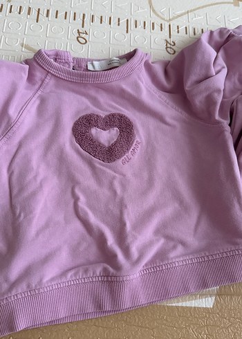 ZARA LİLA Nakışlı Uzun Kollu Bebek Kız Takımı - Görsel 2