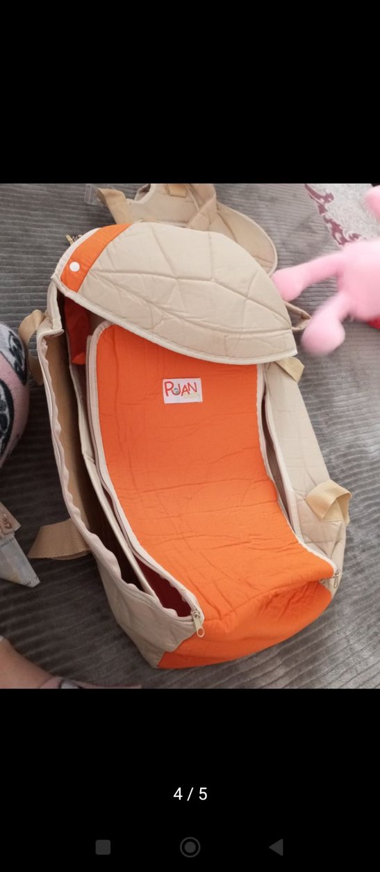 RJAN Bebek Taşıyıcı Kahverengi - Görsel 2