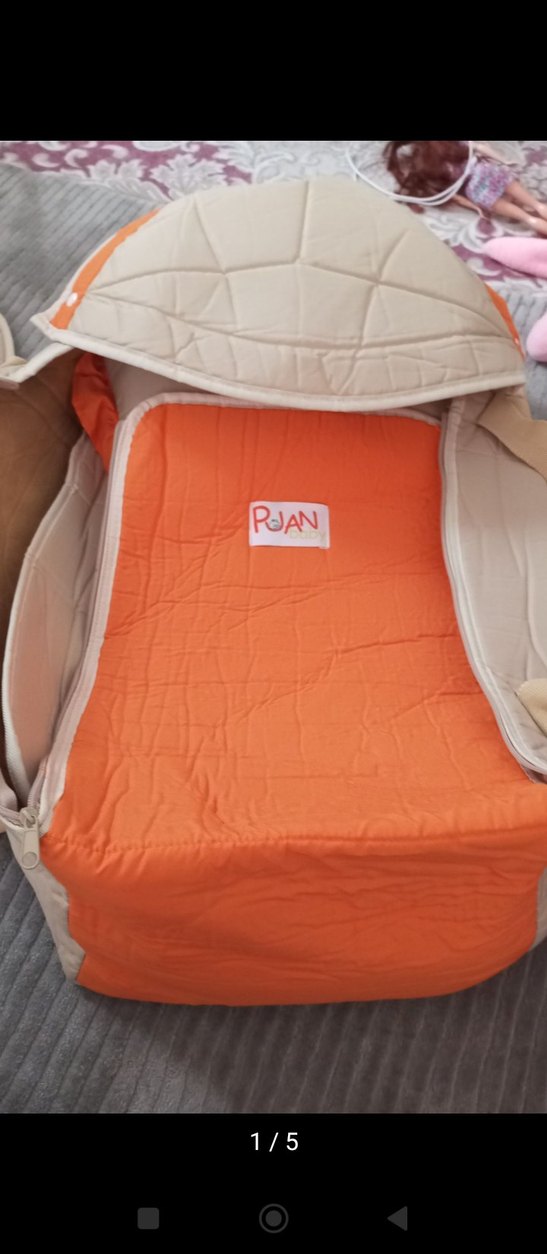 RJAN Bebek Taşıyıcı Kahverengi - Görsel 5