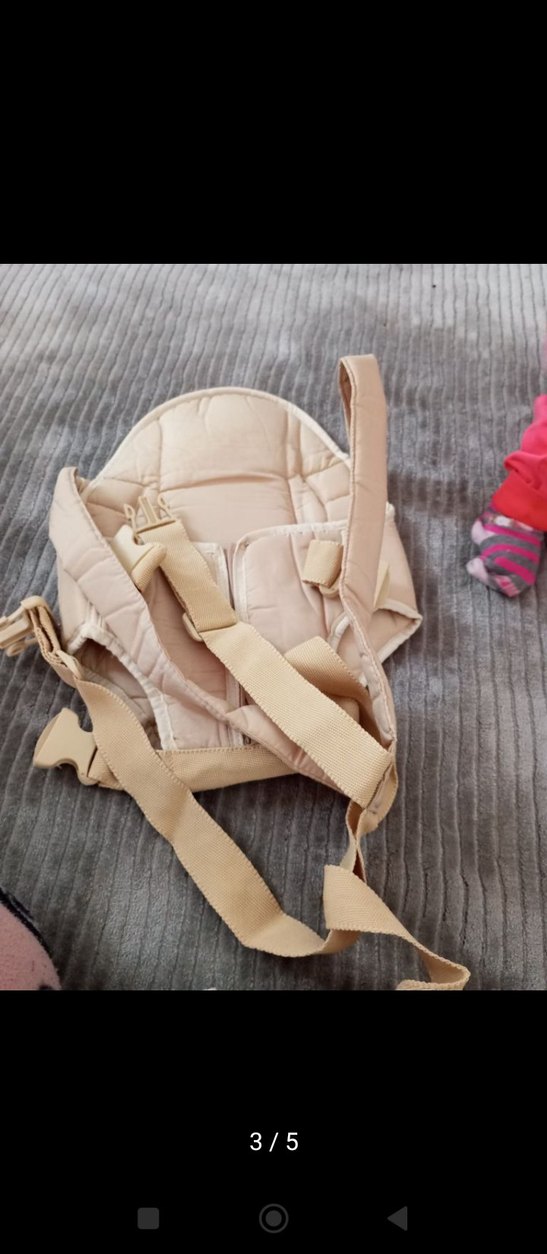 RJAN Bebek Taşıyıcı Kahverengi - Görsel 3