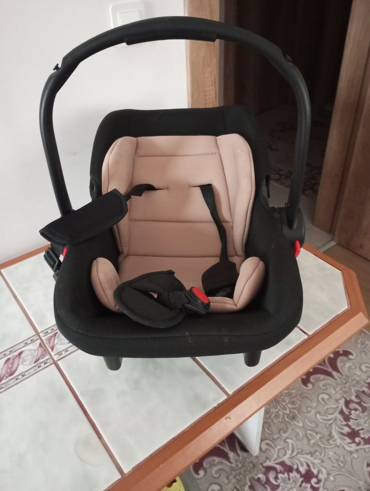 Koyu Kahverengi Bebek Araç Koltuğu - Görsel 3