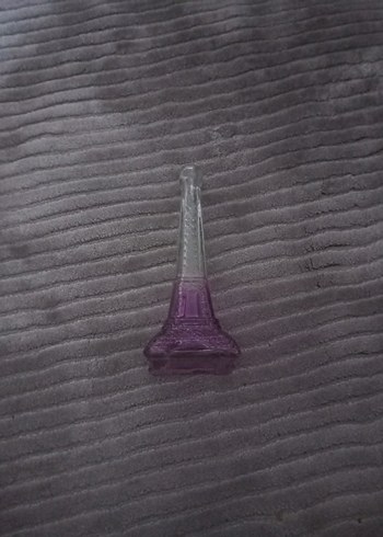 Parlak Mor Cam Vazo - Görsel 2