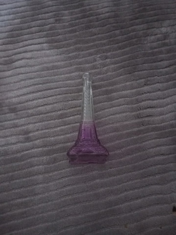 Parlak Mor Cam Vazo - Görsel 2