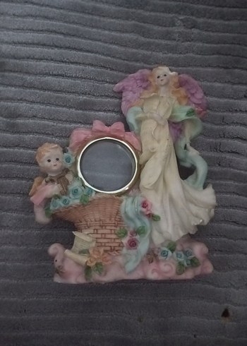 Pembe Pastel Melek Figürlü Dekoratif Obje - Görsel 2