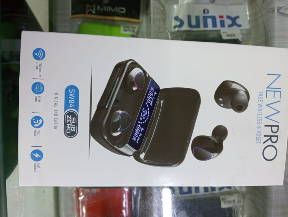 Subzero SW84 Dijital Göstergeli Siyah Kulaklık - Görsel 3