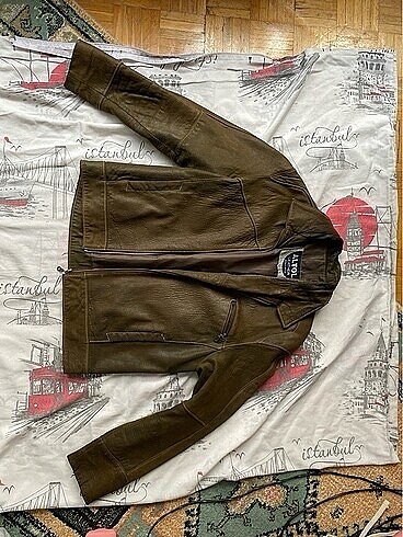 Vintage old money deri ceket