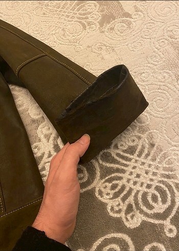 Deri Biker Ceket - Görsel 4