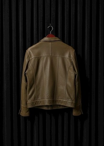 Deri Biker Ceket - Görsel 2