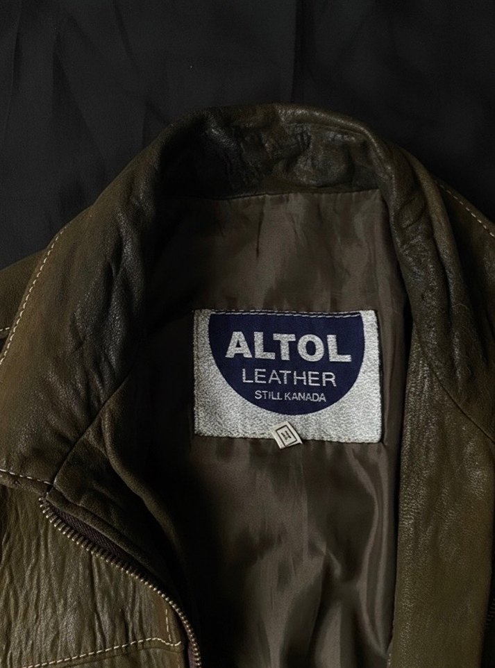 Deri Biker Ceket - Görsel 3