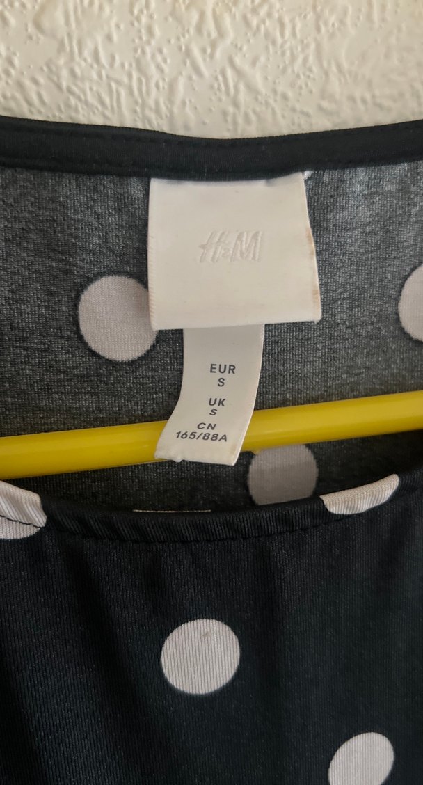 Puantiyeli Uzun  Elbisesi - Görsel 2